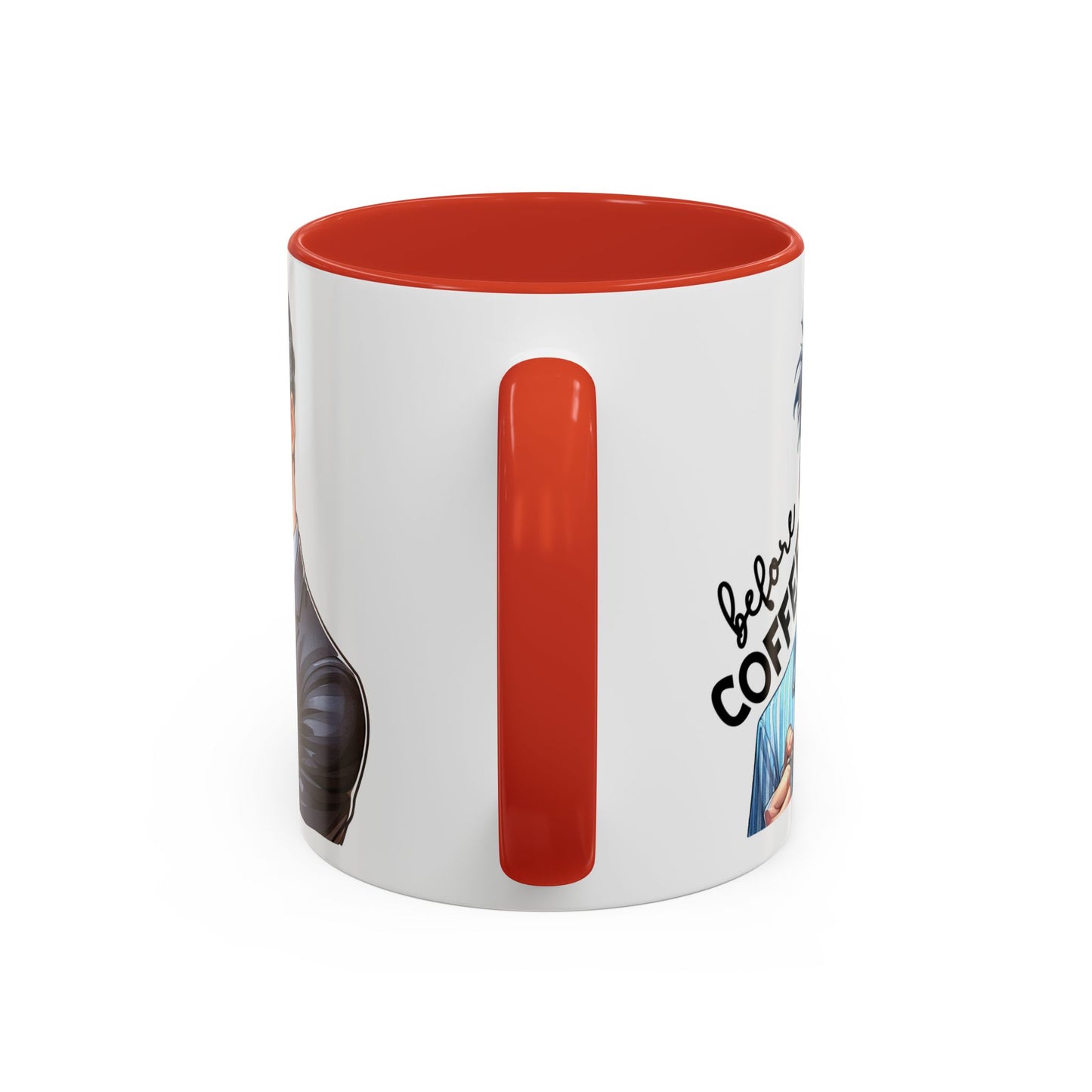Caffeinated Accent Coffee Mug, Fun Gift for Coffee Lovers, Unique Mug for Home Office, Cool Drinkware for All Occasions!