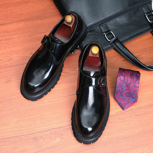 Fashion Shiny Surface Shoes Men's Casual British Store Hive UNIjuntos