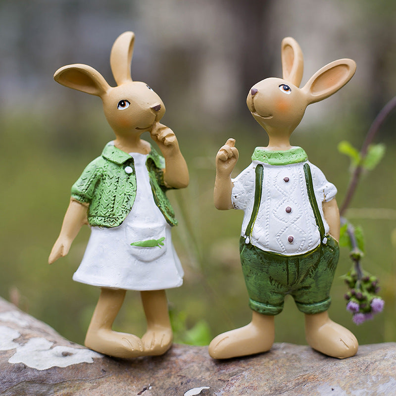 Garden Decoration Cartoon Rabbit Decoration