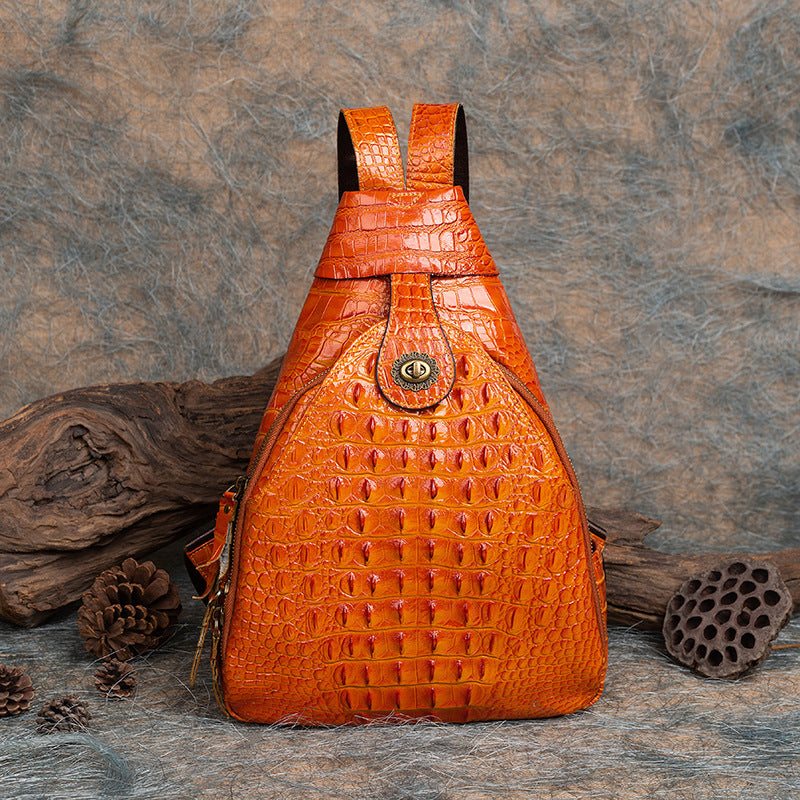 New Vintage Embossed Shoulder Bag