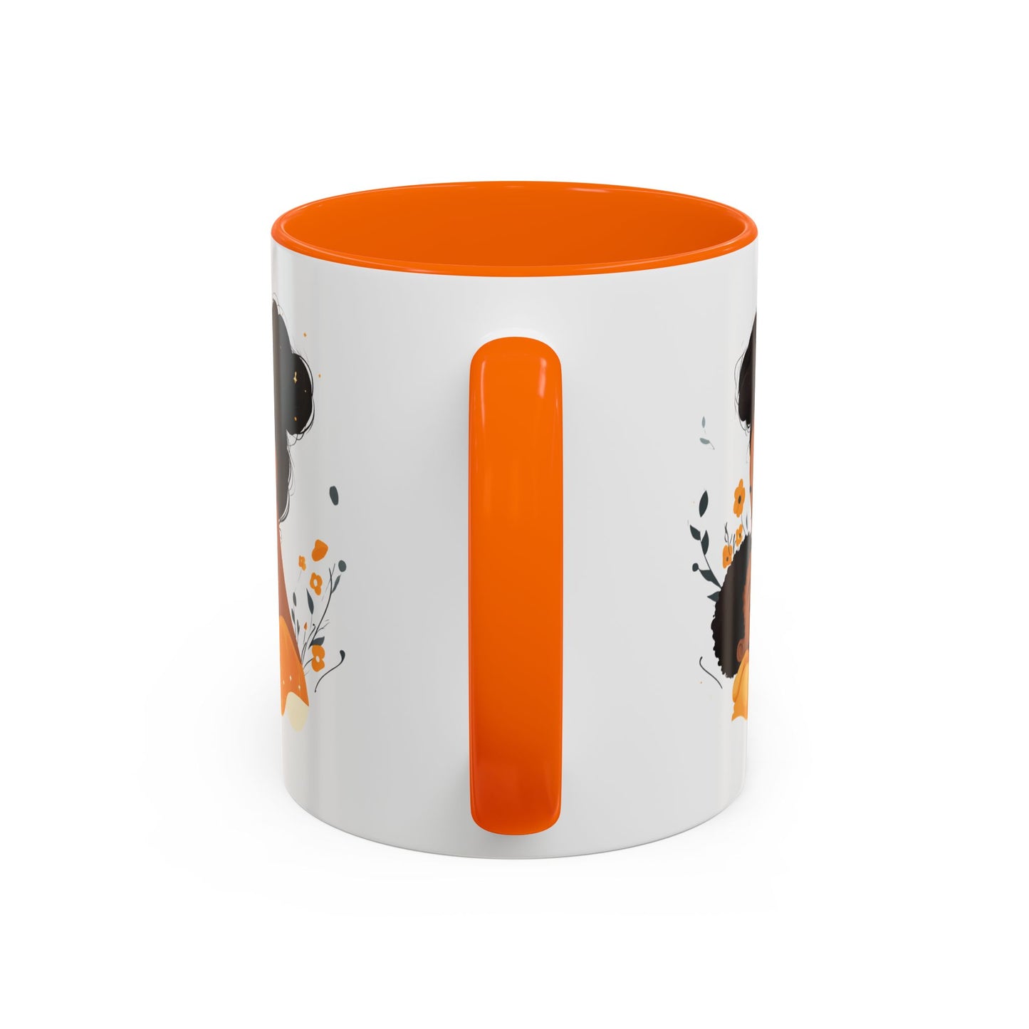 Mother and Child Accent Coffee Mug, Inspirational Drinkware, Gift for Mothers Day, Cute Family Mug, Cozy Coffee Cup, Loving Bond Mug