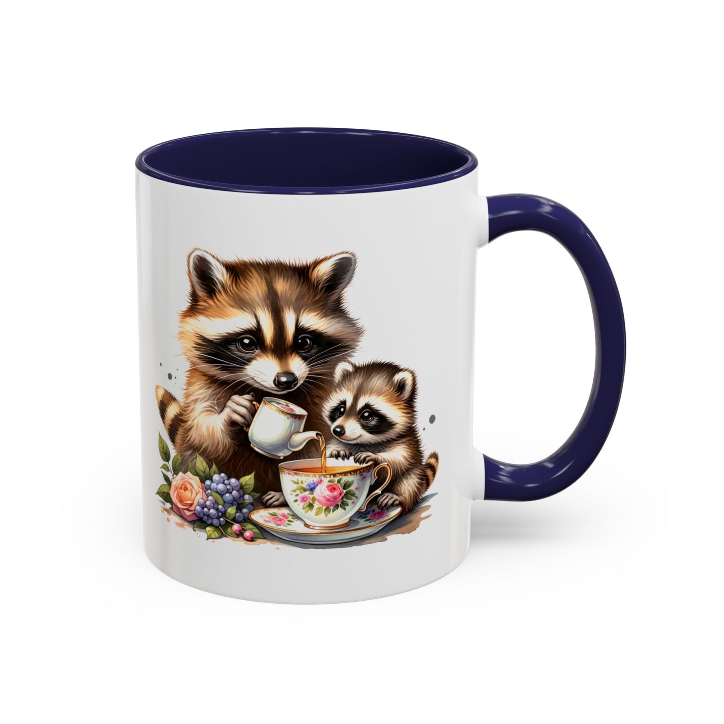 Whimsical Raccoon Coffee Mug - Perfect Gift for Animal Lovers, Cute Kitchen Decor, Tea Lovers, Nature Enthusiasts, Mother's Day