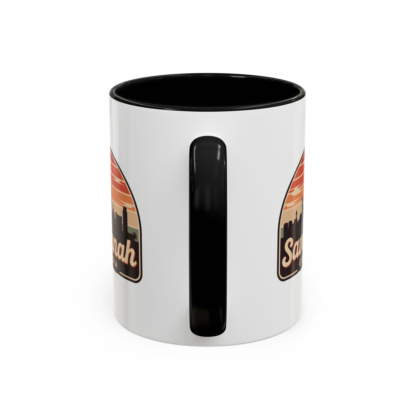 Savannah Skyline Accent Coffee Mug - Perfect for Gifts, Souvenirs, Festivals, Home Decor, Coffee Lovers