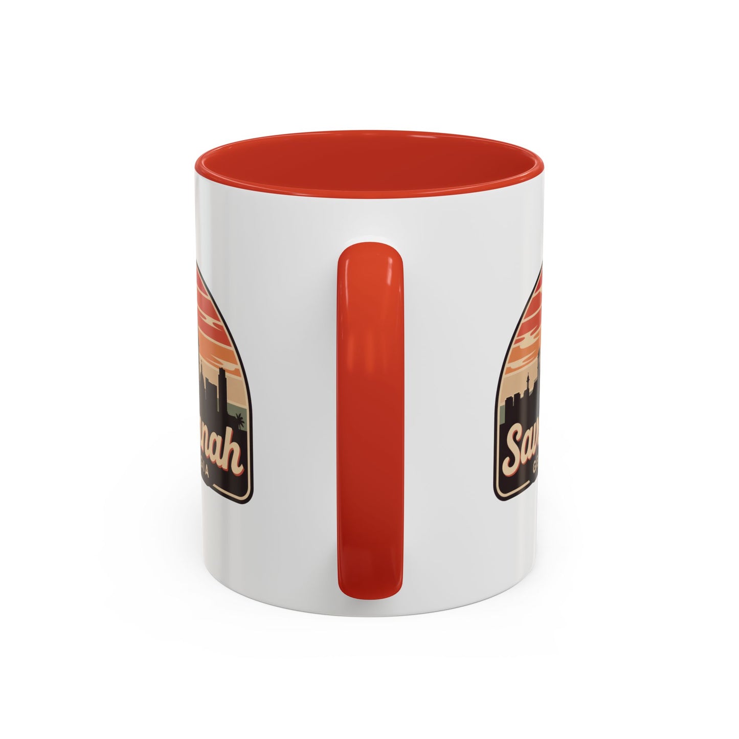 Savannah Skyline Accent Coffee Mug - Perfect for Gifts, Souvenirs, Festivals, Home Decor, Coffee Lovers