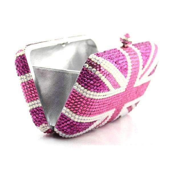 Mini Chain Banquet Luxury Full Diamond Clutch Bag