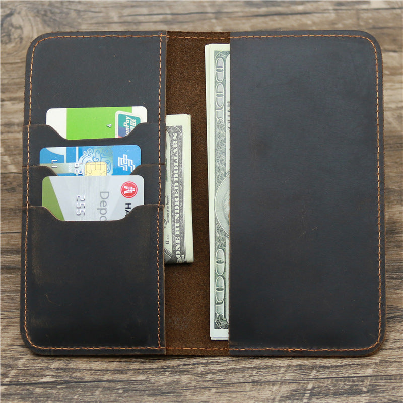 Porte-monnaie long en cuir pour hommes, 1082 JFA UNIjuntos Entreprise