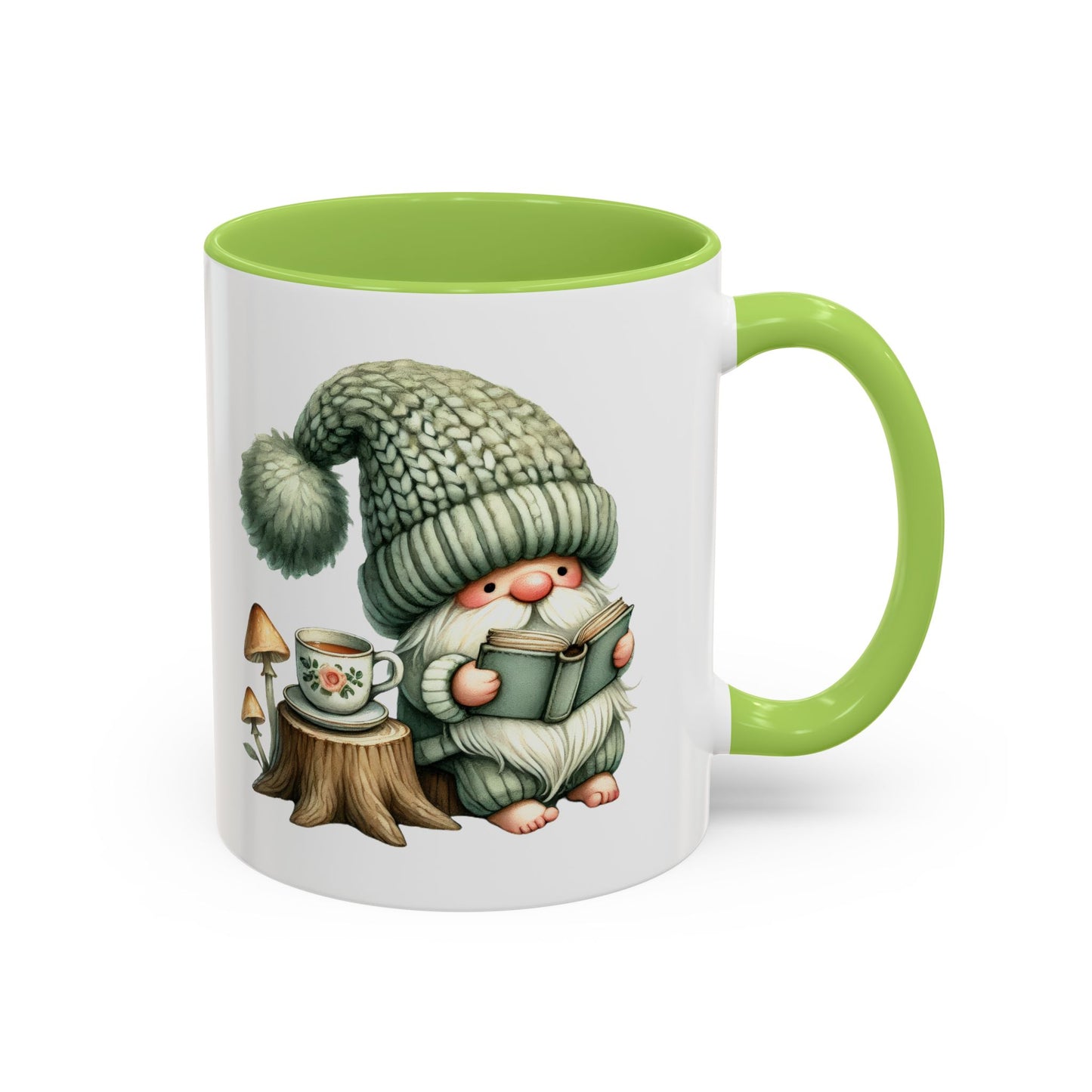 Whimsical Gnome Coffee Mug - Cute Home Decor, Unique Gift for Coffee Lovers, Cozy Vibes, Seasonal Celebrations, Fun Tableware