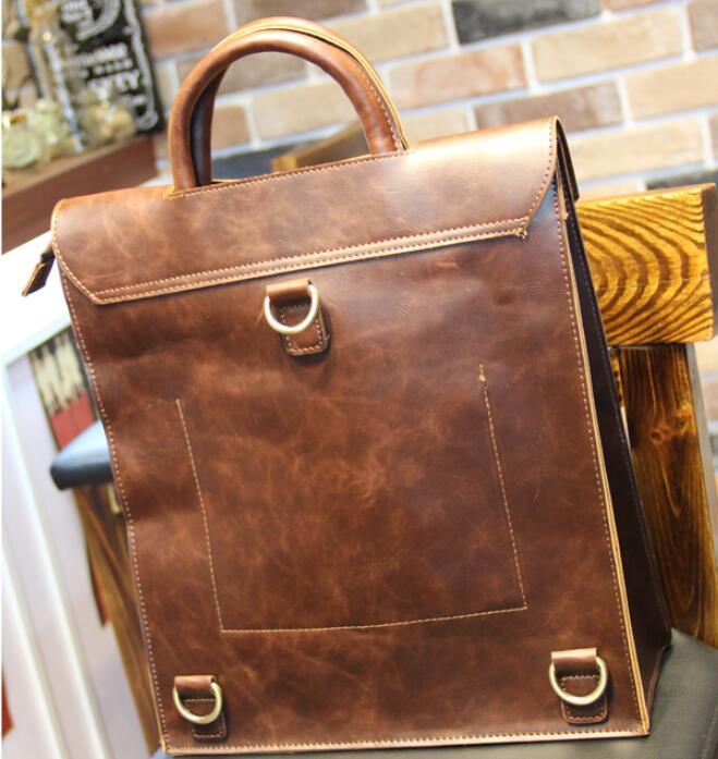 New Style Leather Fashion Men's Shoulder Business Casual Bag