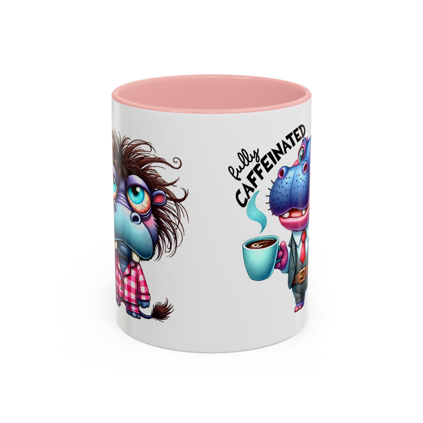 Whimsical Coffee Mug, Fun Animal Characters, Perfect Gift for Coffee Lovers, Quirky Office Decor, Birthday, Christmas