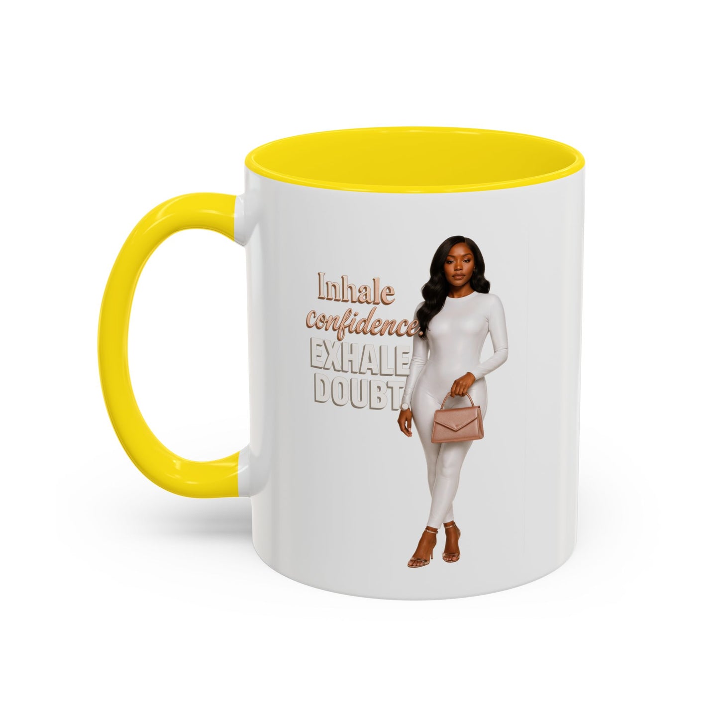 Confidence & Style Coffee Mug - Inspiring Gift for Self-Care, Motivation, Home Office, Birthday, or Any Celebration