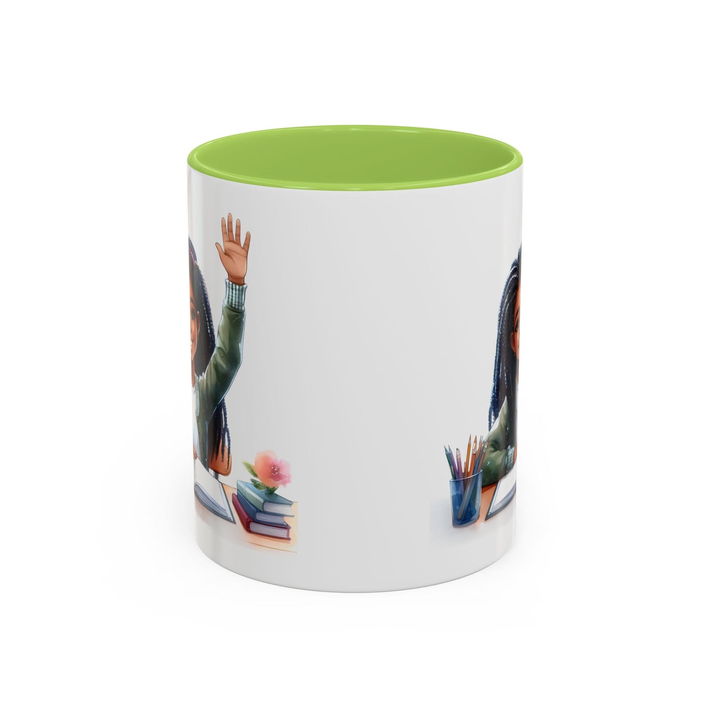 Charming Coffee Mug for Education Lovers, Black Accent Mug, Inspirational Teacher Gift, Cute School Mug, Study Buddy, Personalized [...]