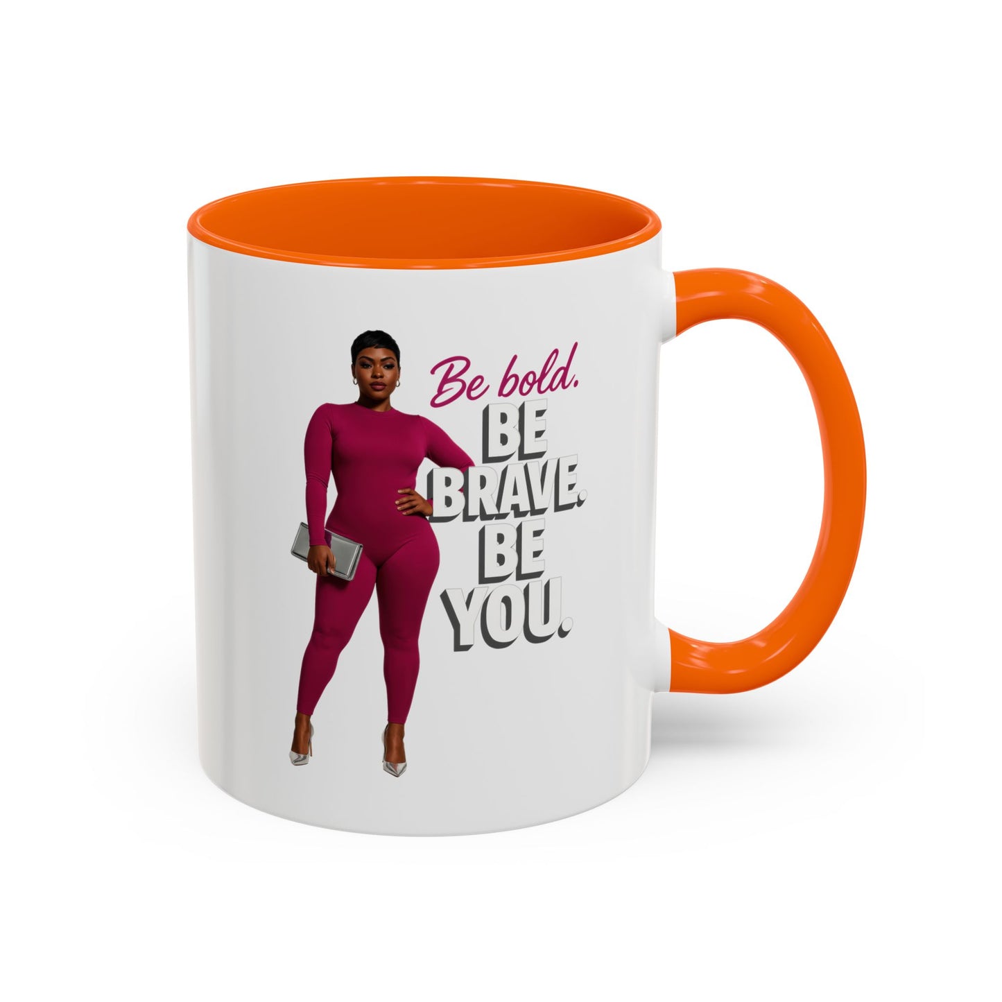 Bold Inspiration Coffee Mug - Empowerment Gift, Motivational Mug, Self-Love Decor, Office Essentials, Unique Gift Idea