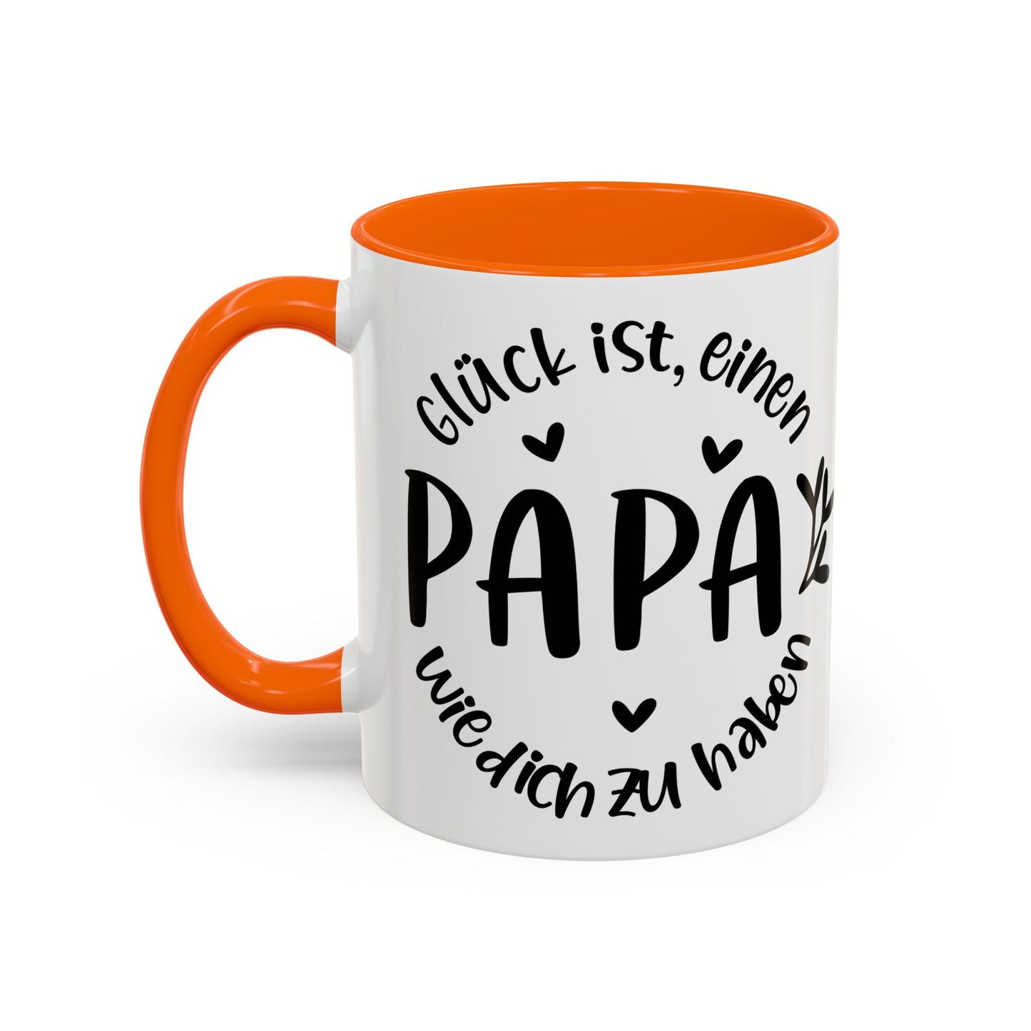 Father's Day Accent Coffee Mug - Perfect Gift for Dad, Funny Coffee Cup, Customizable Mug, Gifts for Papa, Unique Kitchenware