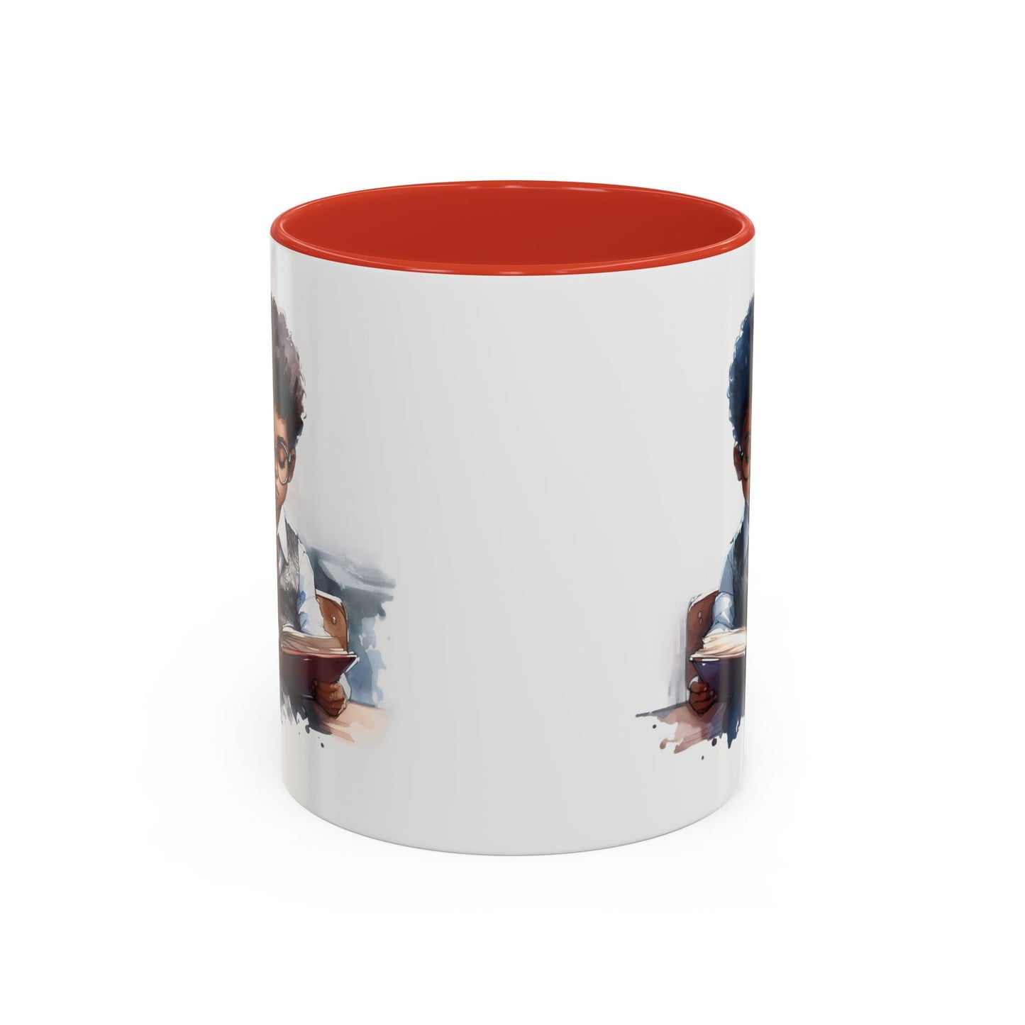 Whimsical Character Coffee Mug, Inspirational Mug, Gift for Readers, Unique Art Mug, Personalized Coffee Cup