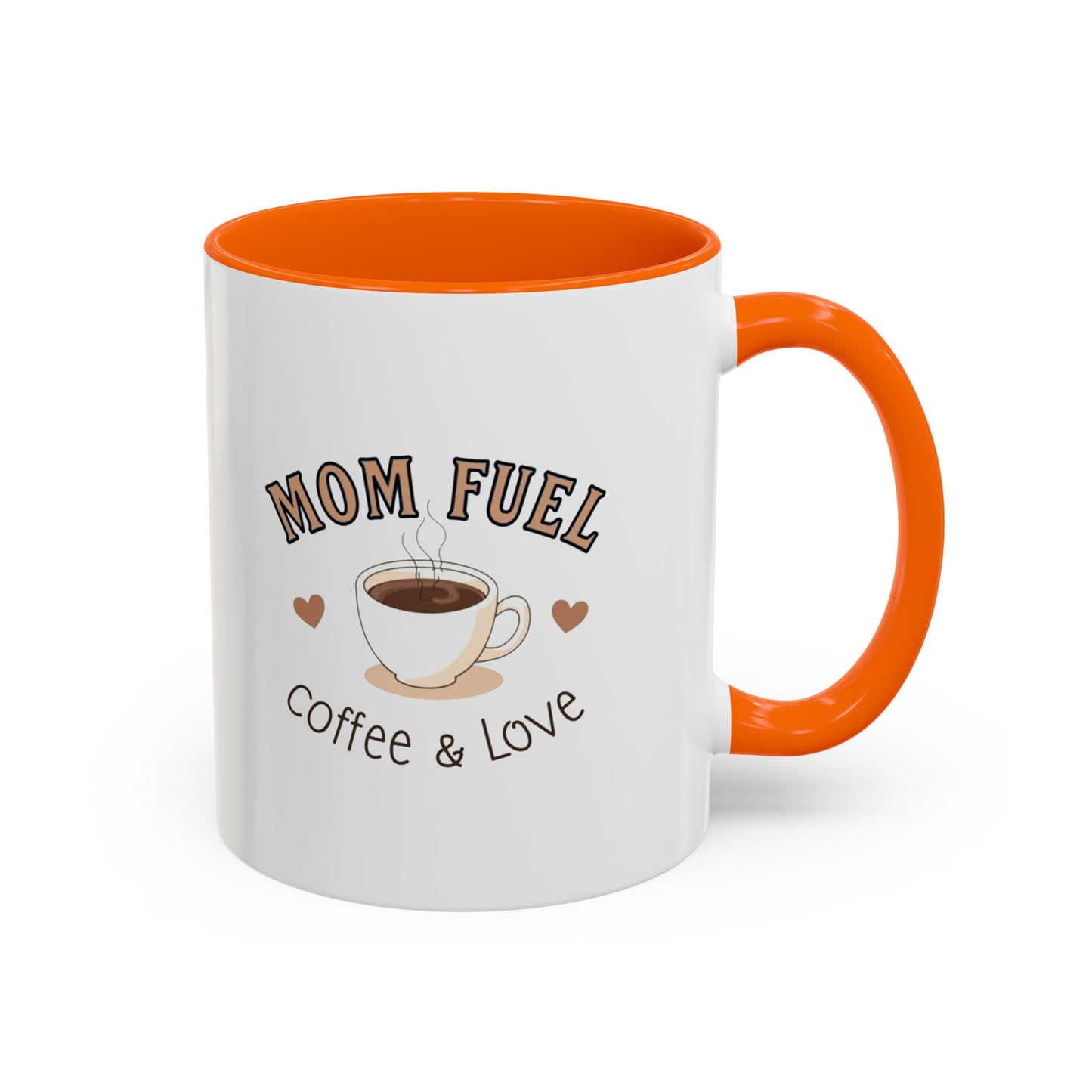 Mom Fuel Coffee Mug - Perfect Gift for Coffee Lovers, Mothers' Day, Birthday, Home Office, Ceramic Mug