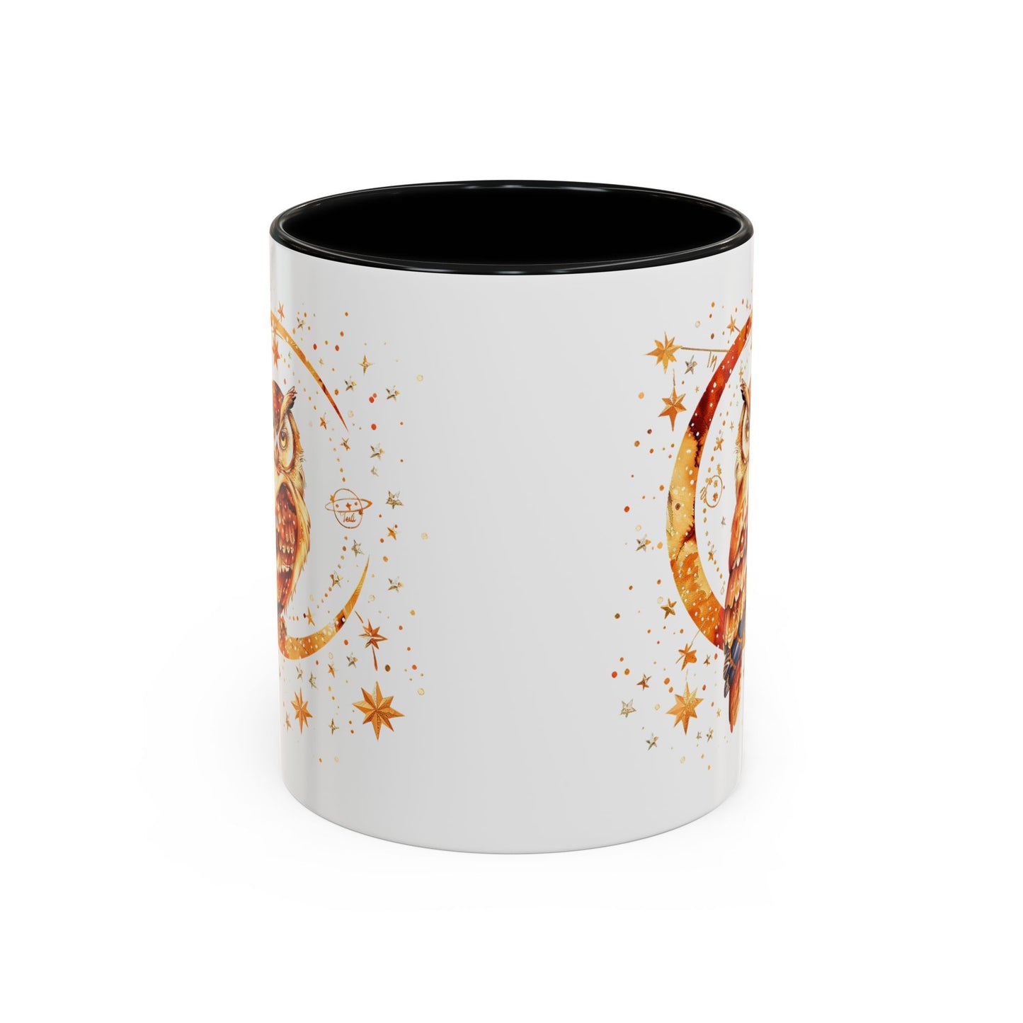 Mystical Owl Coffee Mug - Celestial Decor, Perfect Gift for Owl Lovers, Cozy Vibes, Unique Home Accents, Astrology Tea Cup