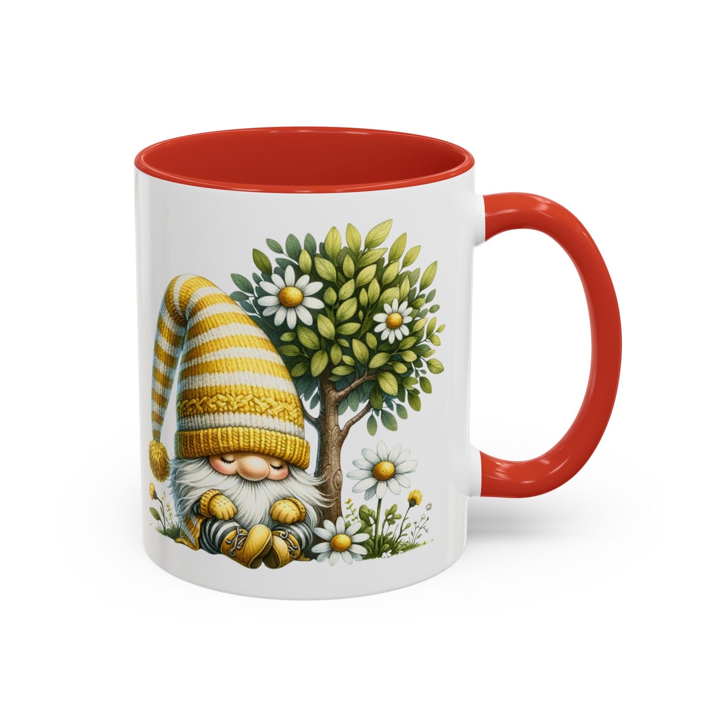 Whimsical Gnome Coffee Mug - Perfect for Garden Lovers, Home Decor, Gift for Friends, Cozy Mornings, Spring Celebrations