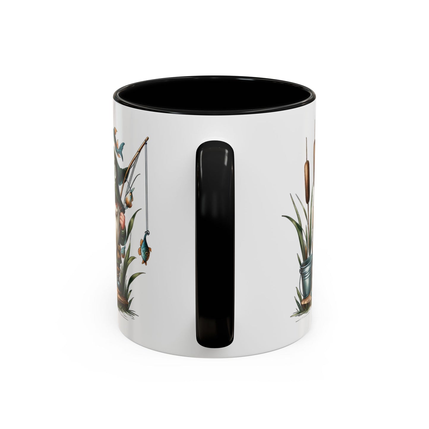 Fishing Gnome Coffee Mug, Best Dad Ever, Father's Day Gift, Dad's Mug, Gnome Decor, Outdoor Lover's Cup