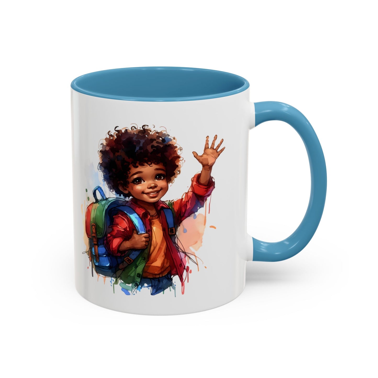 Colorful Kids' Coffee Mug | Artistic Mug for School, Gifts, Celebrations, Home, Office