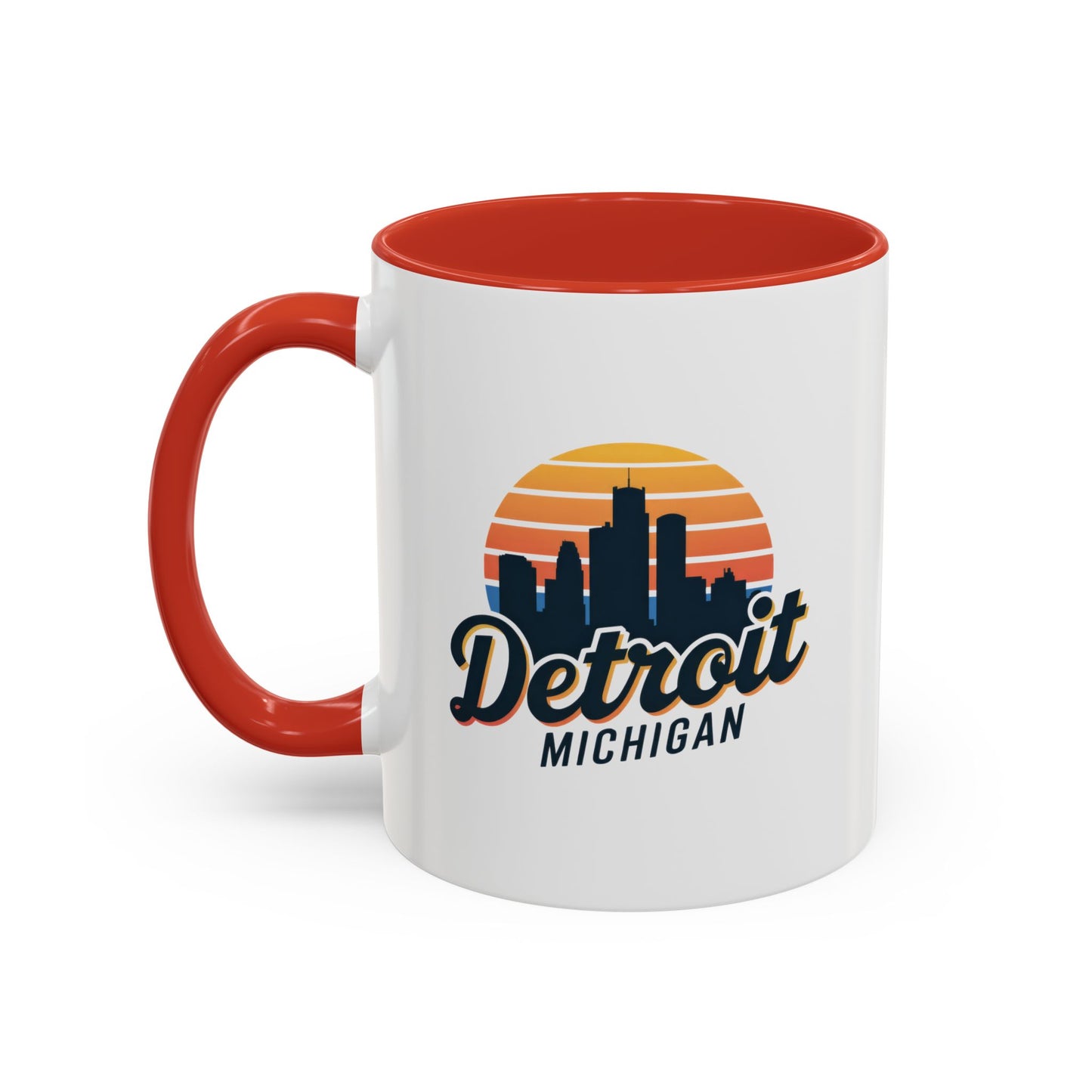 Detroit Skyline Coffee Mug - Perfect for Home, Gifts, Office Decor, Travel, Sunsets