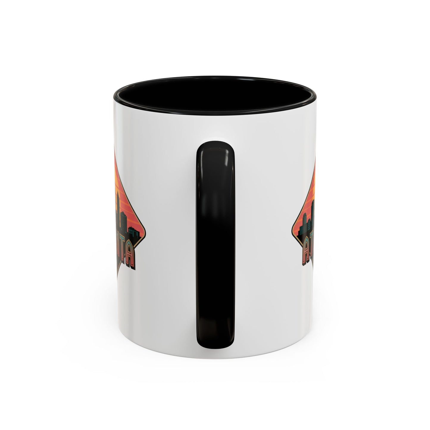 Atlanta Skyline Accent Coffee Mug, Unique Gift for Coffee Lovers, Home Decor, Travel Souvenir, Urban Style Mug