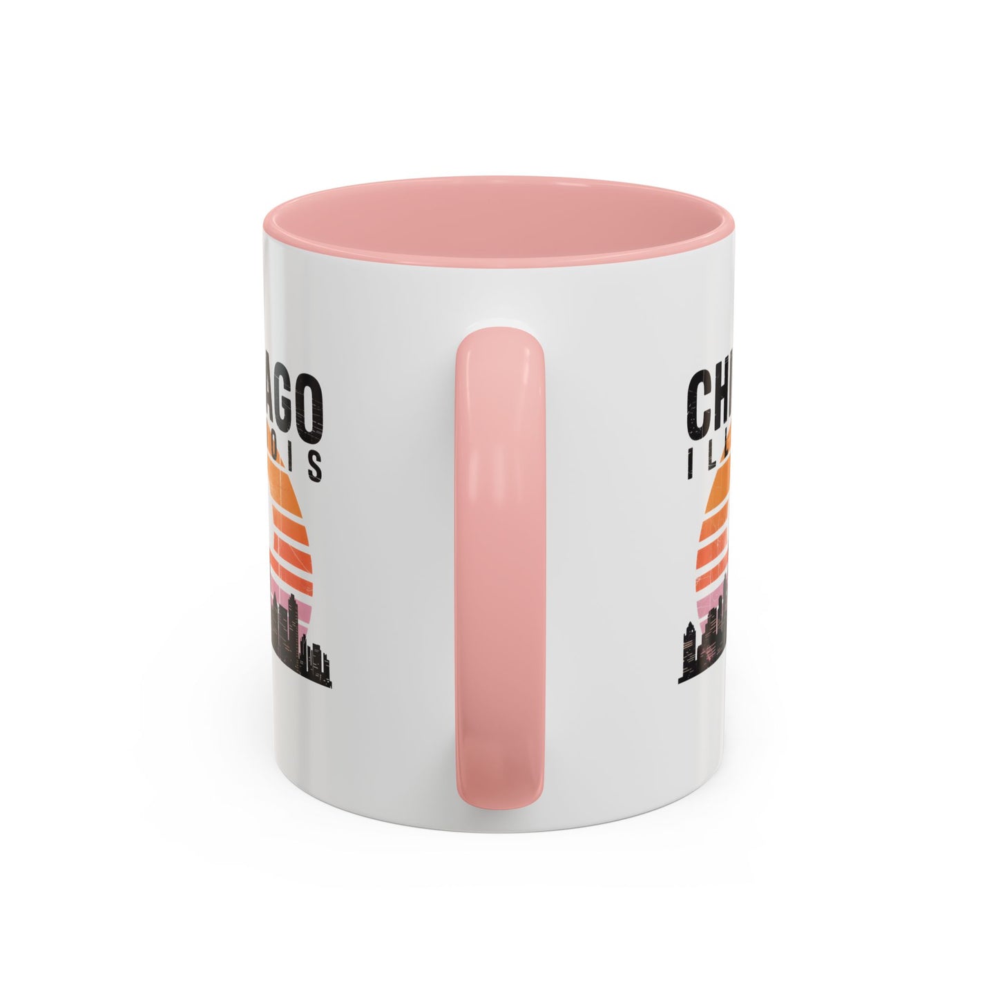 Chicago Skyline Accent Coffee Mug | Perfect Gift for Coffee Lovers, City Souvenir, Home Décor, Travel Memento, Chicago Enthusiasts