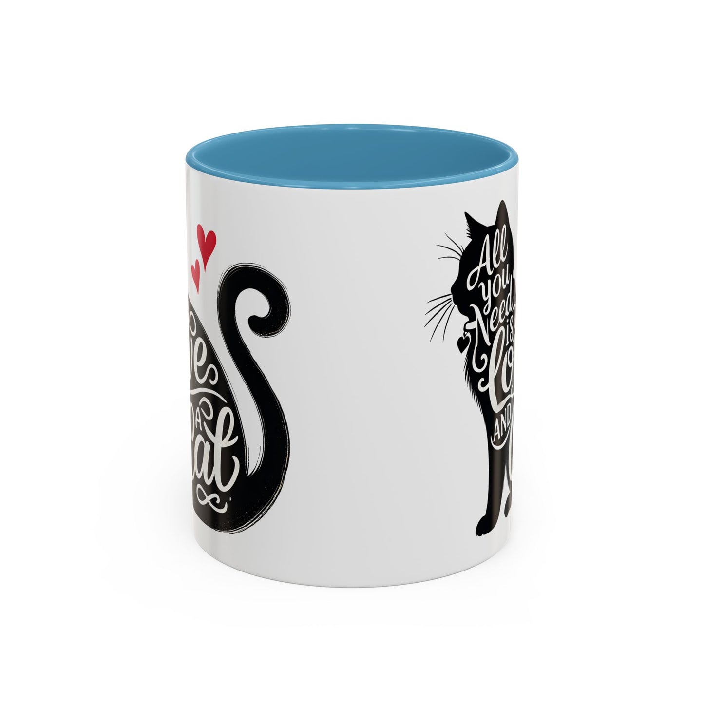 Cat Lover's Accent Coffee Mug | Perfect Gift for Cat Enthusiasts | Cute Cat Design for Cozy Mornings | Home & Kitchen Decoration, Cat [...]