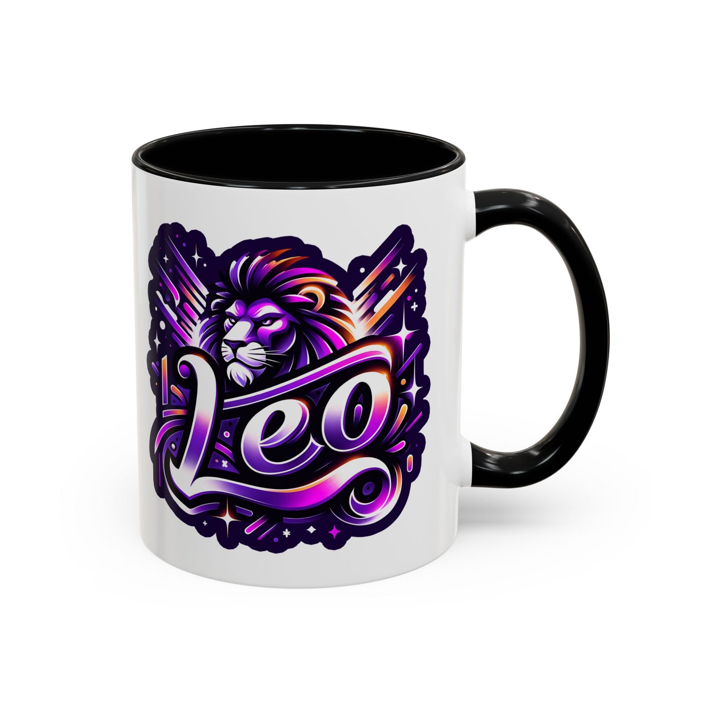 Vibrant Zodiac Leo Coffee Mug, Astrology Gift, Personalized Mug for Leo, Birthday Gift, Unique Home Décor