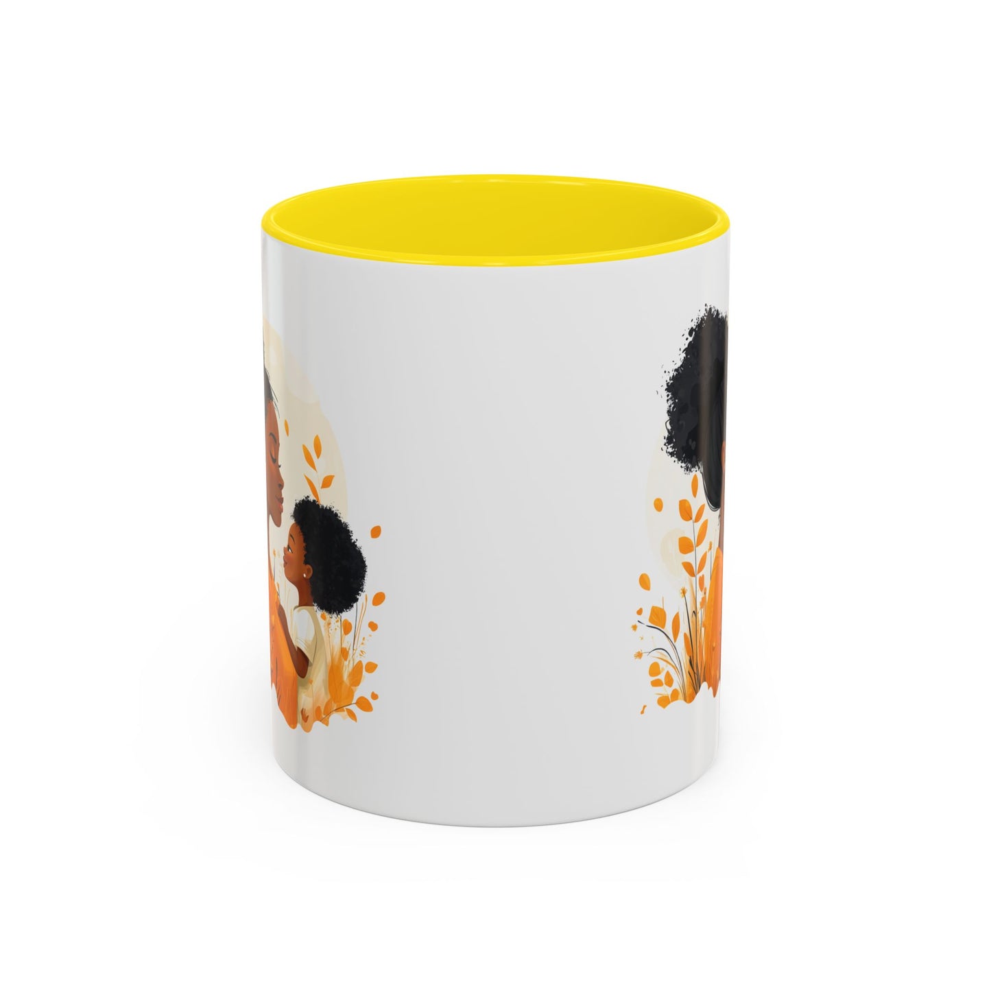 Warm Embrace Accent Coffee Mug | Perfect Gift for Mother's Day, Cozy Drinkware for Moms, Tea Lovers, Family Moments