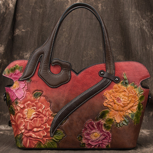 Vintage handmade crossbody bag