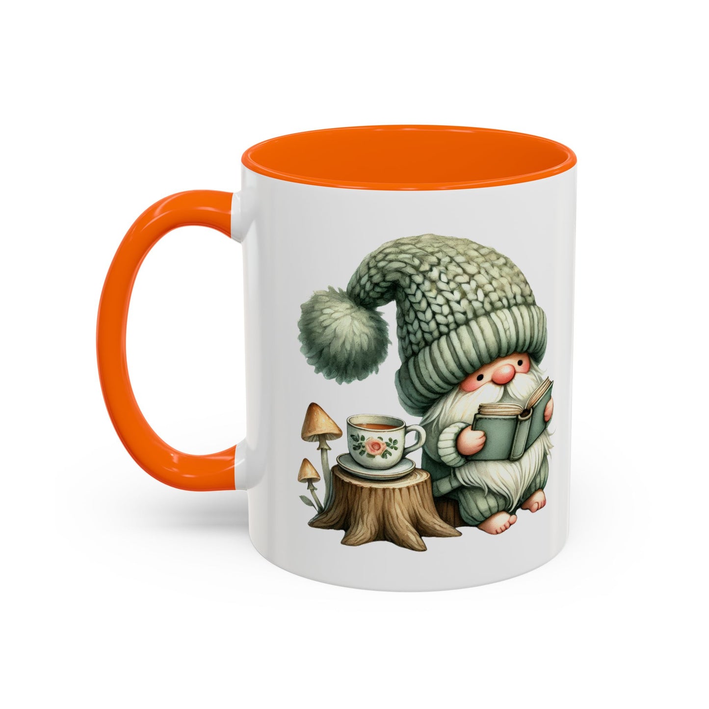 Whimsical Gnome Coffee Mug - Cute Home Decor, Unique Gift for Coffee Lovers, Cozy Vibes, Seasonal Celebrations, Fun Tableware