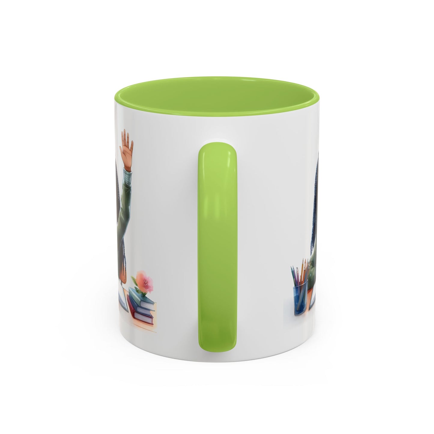 Charming Coffee Mug for Education Lovers, Black Accent Mug, Inspirational Teacher Gift, Cute School Mug, Study Buddy, Personalized [...]