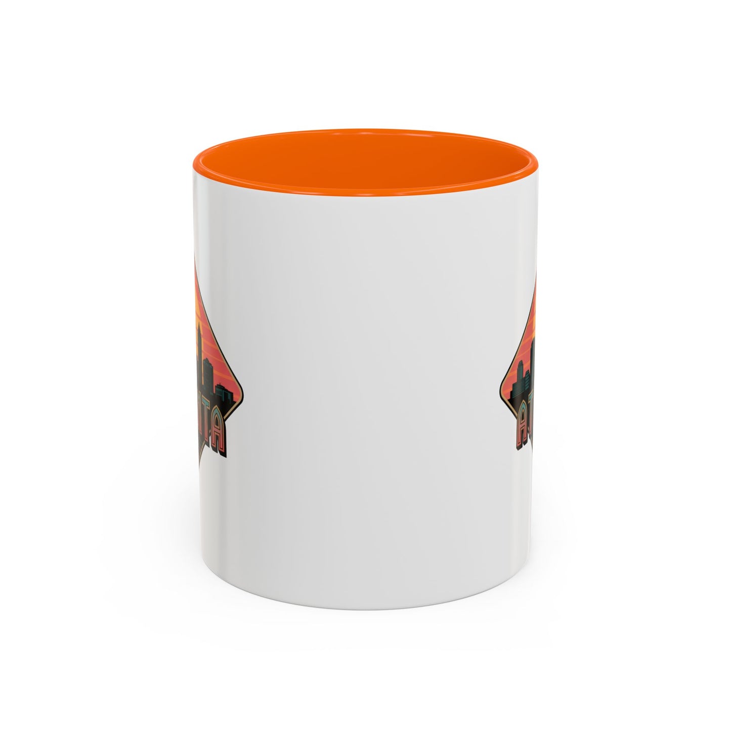 Atlanta Skyline Accent Coffee Mug, Unique Gift for Coffee Lovers, Home Decor, Travel Souvenir, Urban Style Mug