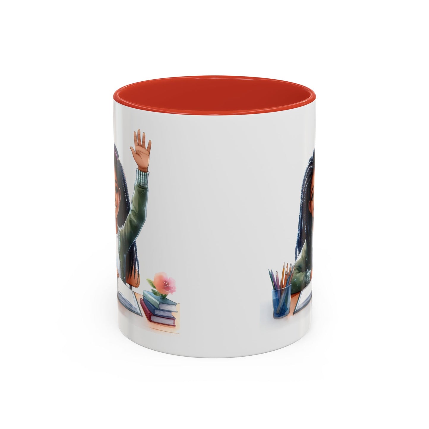 Charming Coffee Mug for Education Lovers, Black Accent Mug, Inspirational Teacher Gift, Cute School Mug, Study Buddy, Personalized [...]