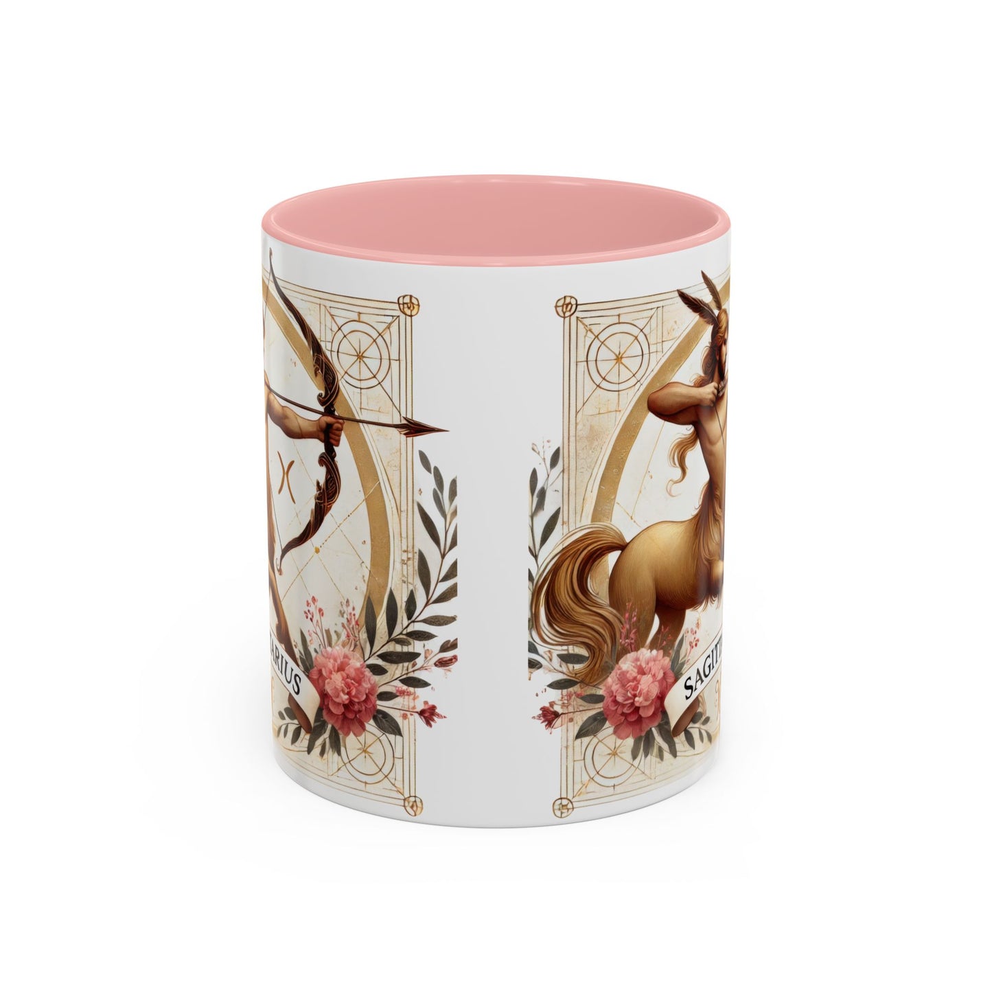 Sagittarius Accent Coffee Mug – 11oz & 15oz – Zodiac Inspired Gift for Astrology Lovers