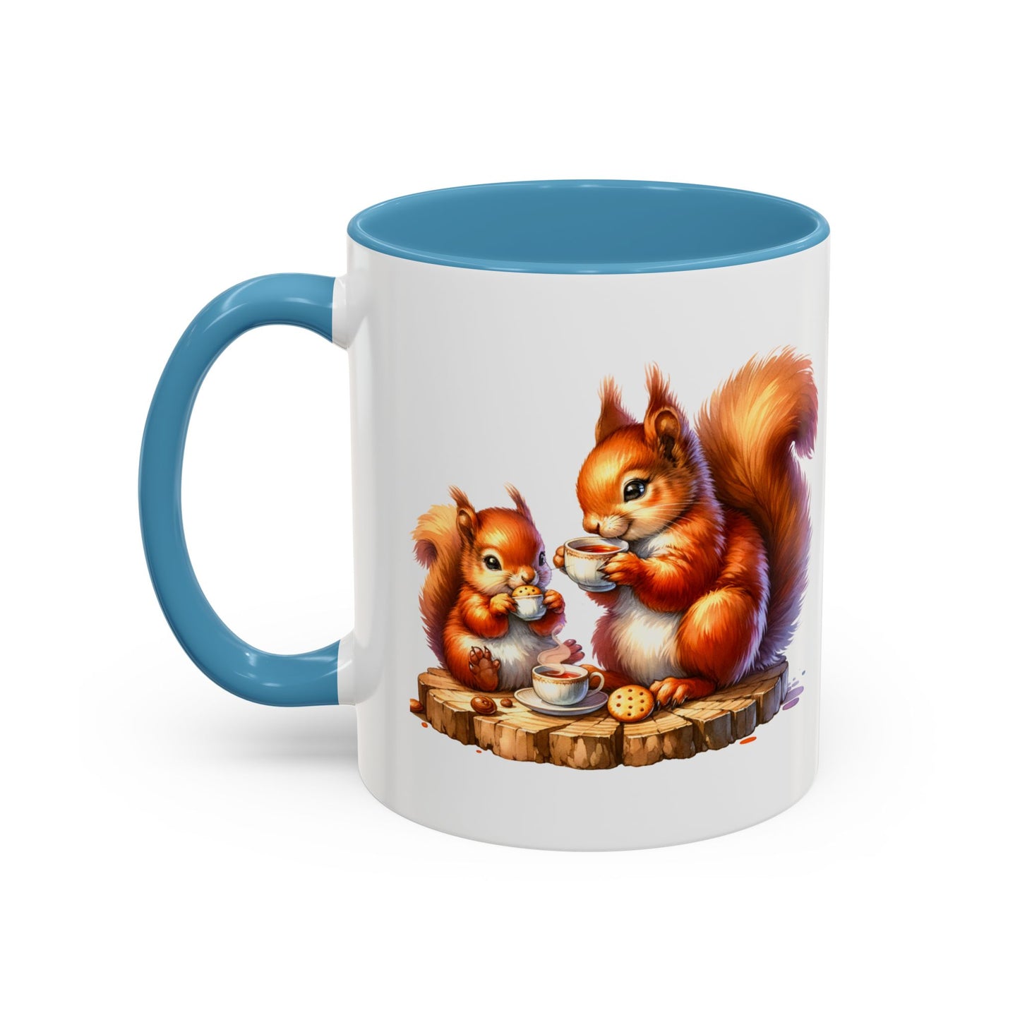 Whimsical Squirrel Coffee Mug - Perfect Gift for Animal Lovers, Cute Kitchen Decor, Hot Beverage Lover's Cup, Cozy Vibe Mugs