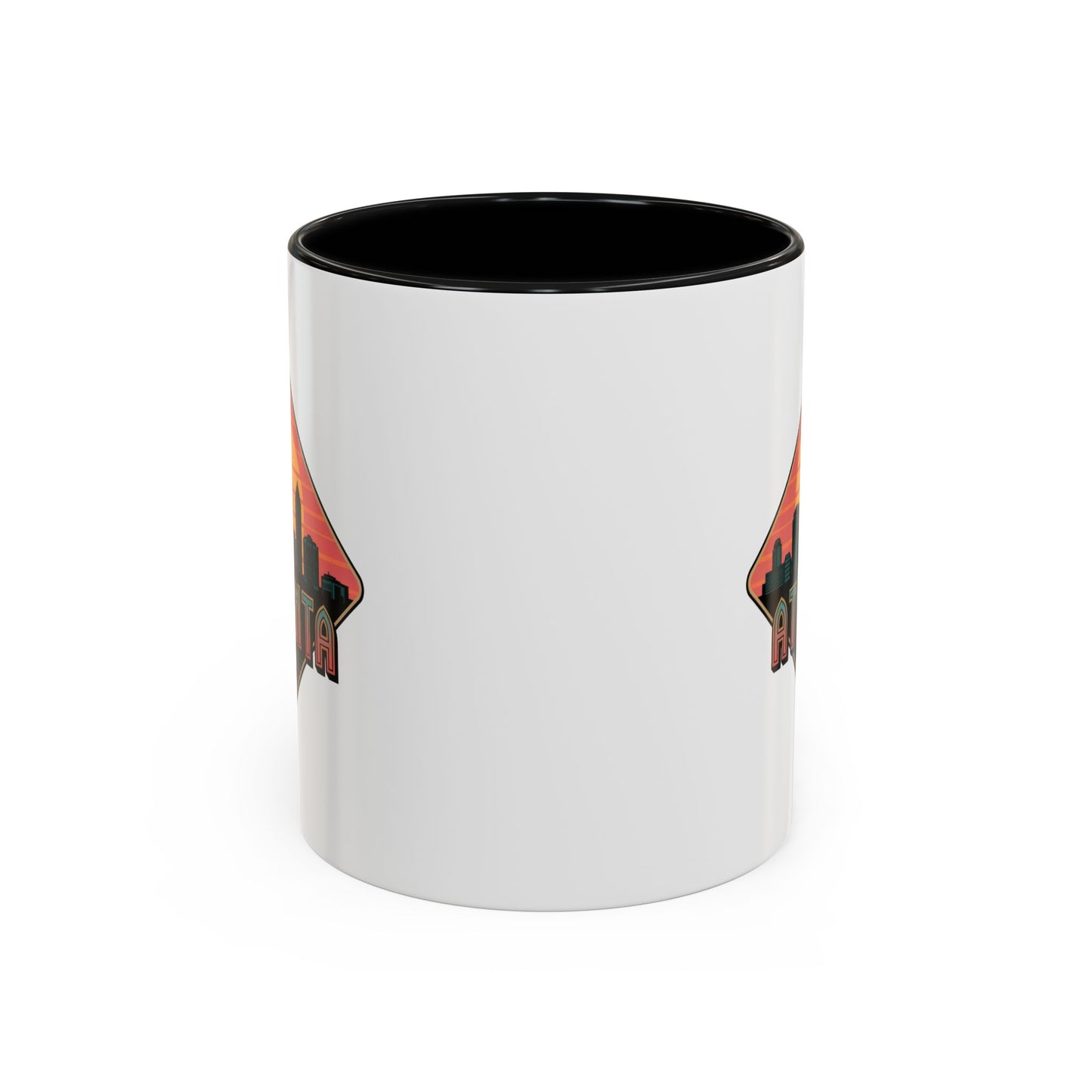Atlanta Skyline Accent Coffee Mug, Unique Gift for Coffee Lovers, Home Decor, Travel Souvenir, Urban Style Mug