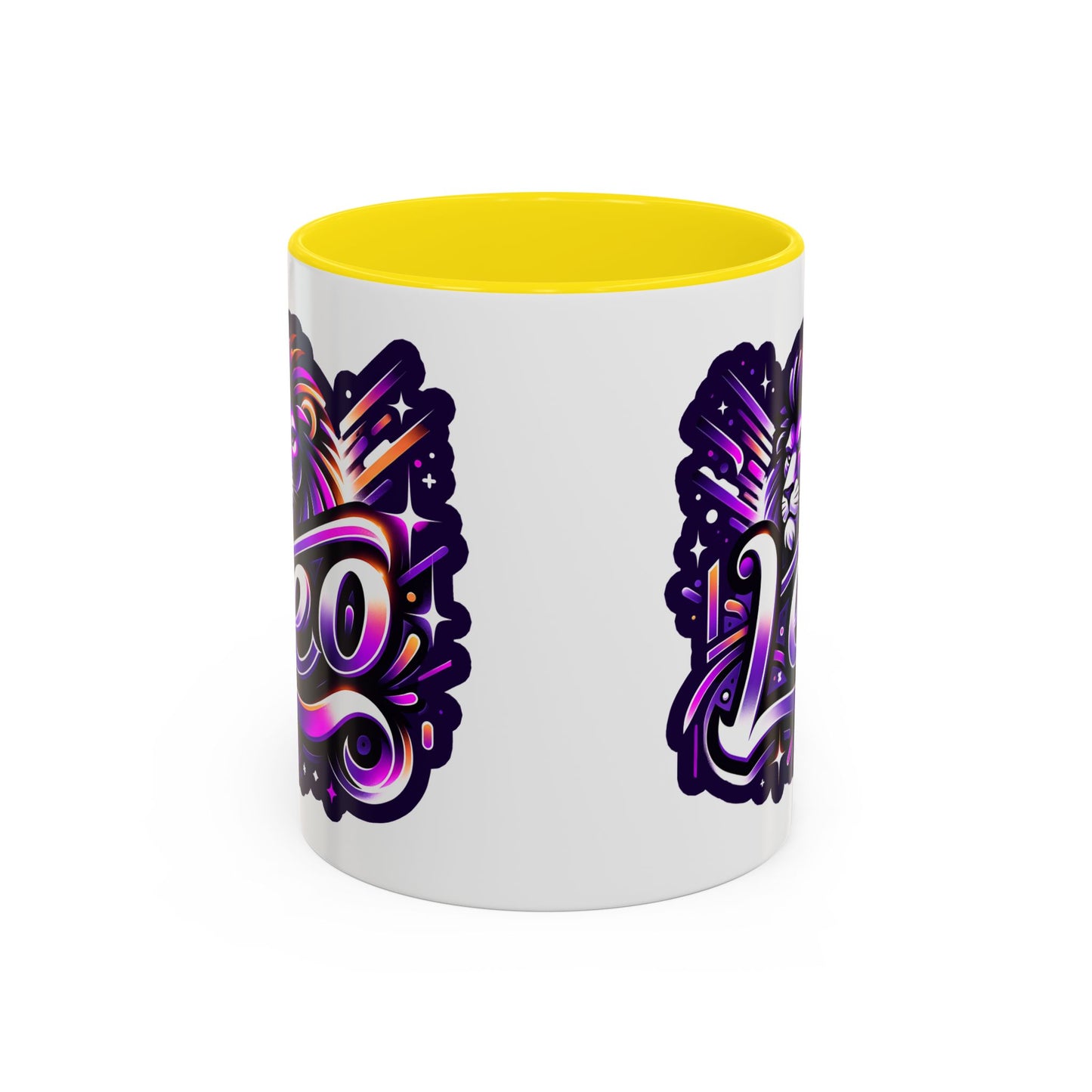 Vibrant Zodiac Leo Coffee Mug, Astrology Gift, Personalized Mug for Leo, Birthday Gift, Unique Home Décor