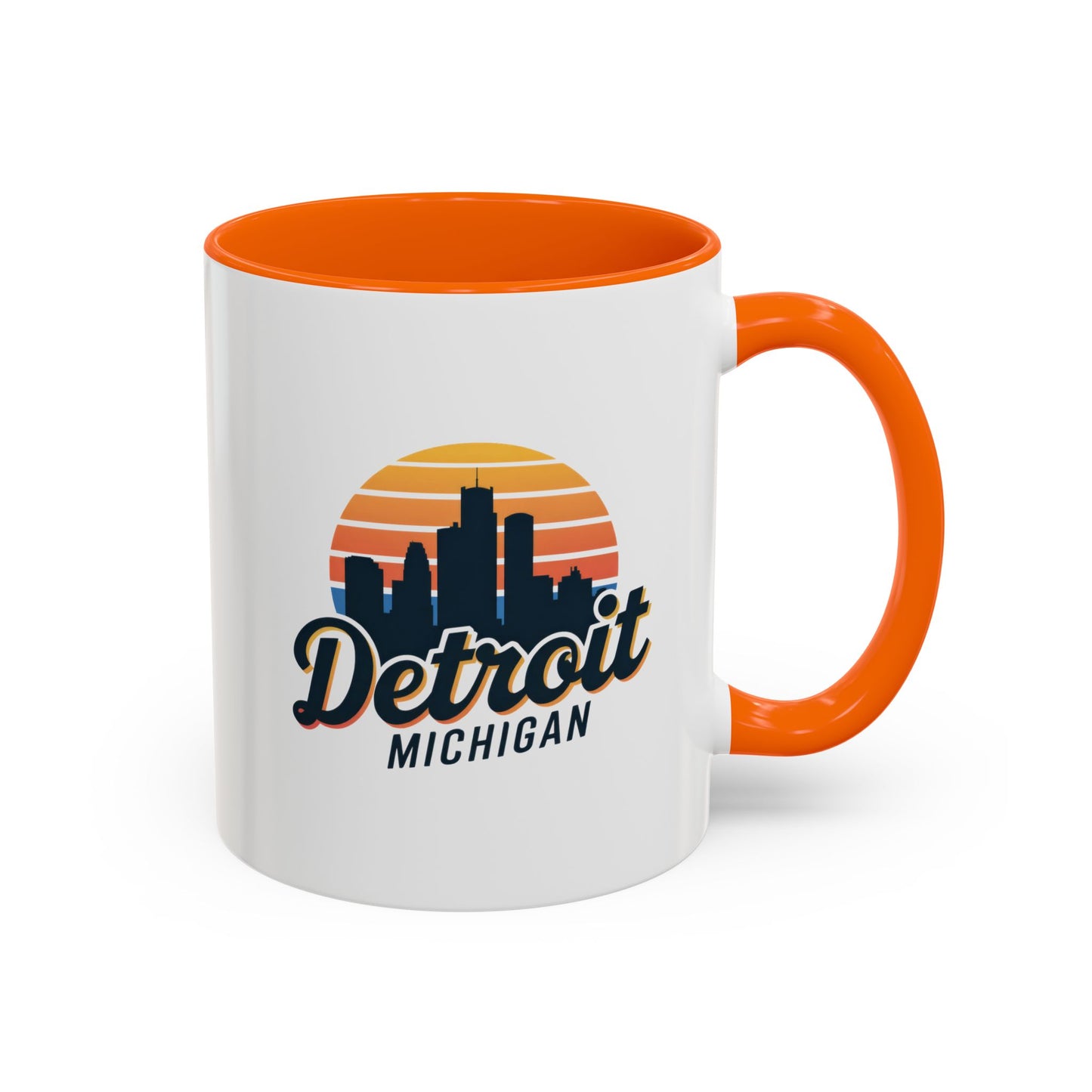 Detroit Skyline Coffee Mug - Perfect for Home, Gifts, Office Decor, Travel, Sunsets