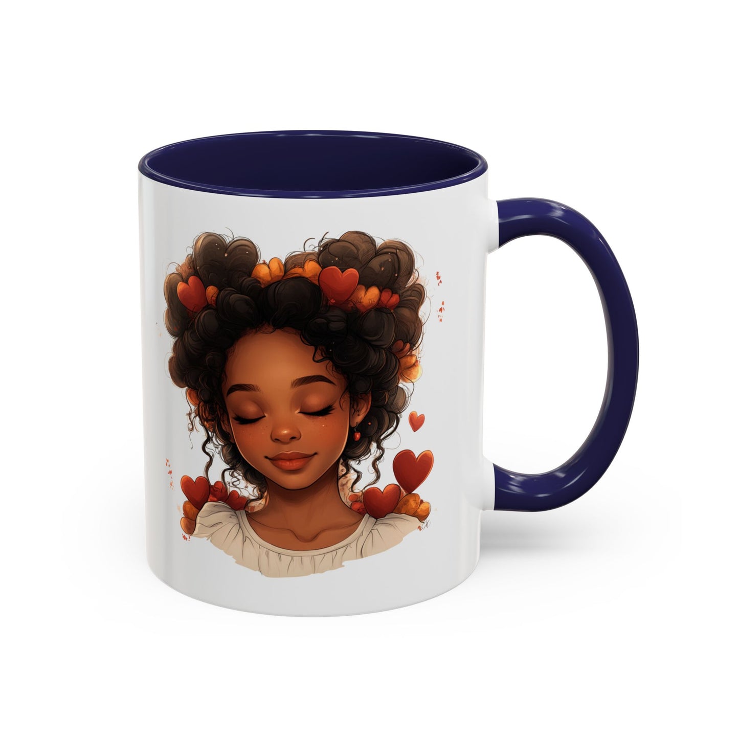 Charming Heart-Themed Coffee Mug for Coffee Lovers, Gift for Friends, Birthday, Valentine's Day, Unique Home Decor, Valentine's Gift