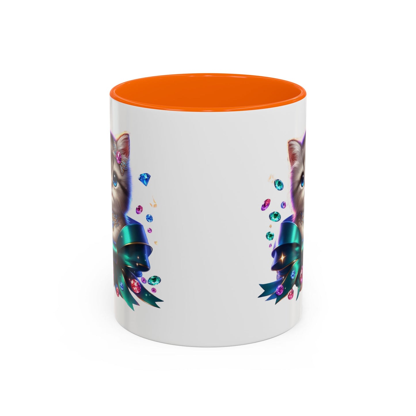 Cute Cat Accent Mug - Perfect Gift for Cat Lovers, Animal Enthusiasts, Birthdays, Housewarmings, Pet Adoption Celebrations