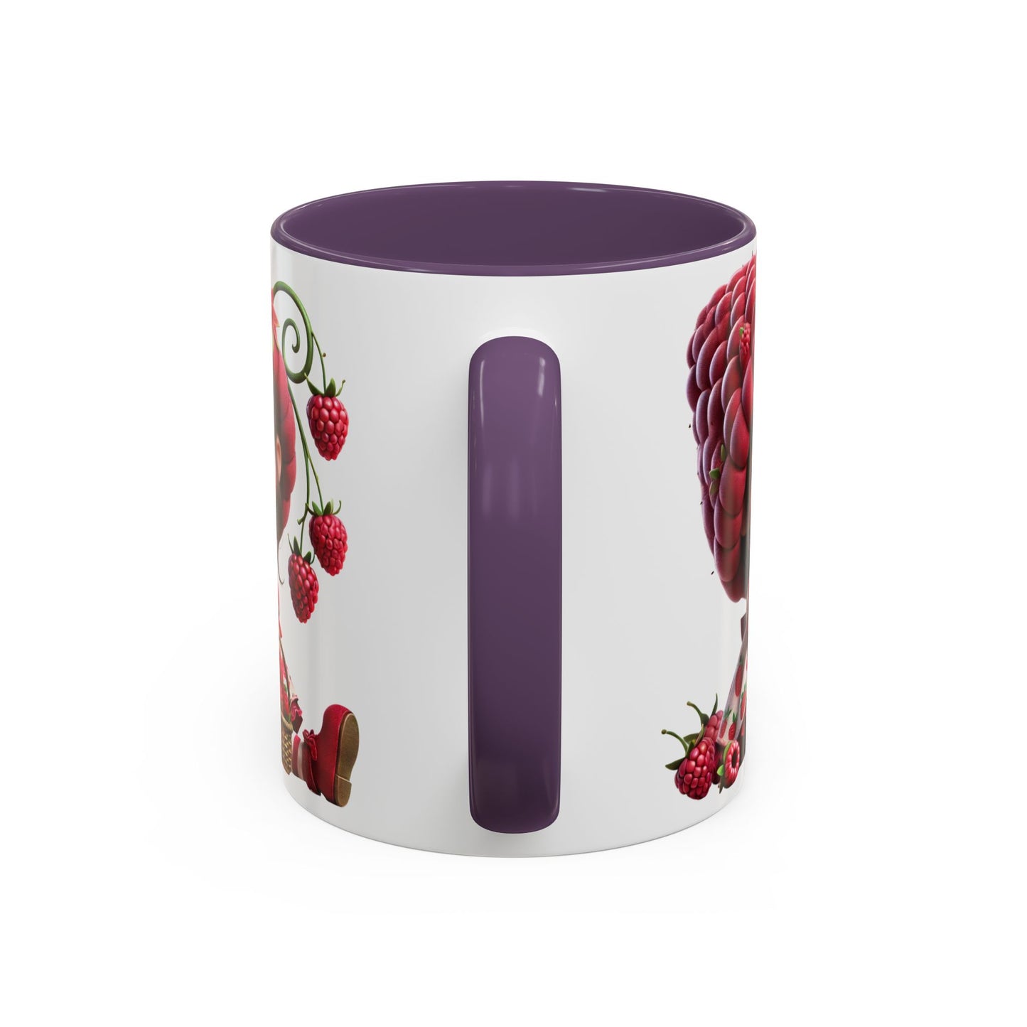Whimsical Berry Girl Coffee Mug - Perfect for Berry Lovers!