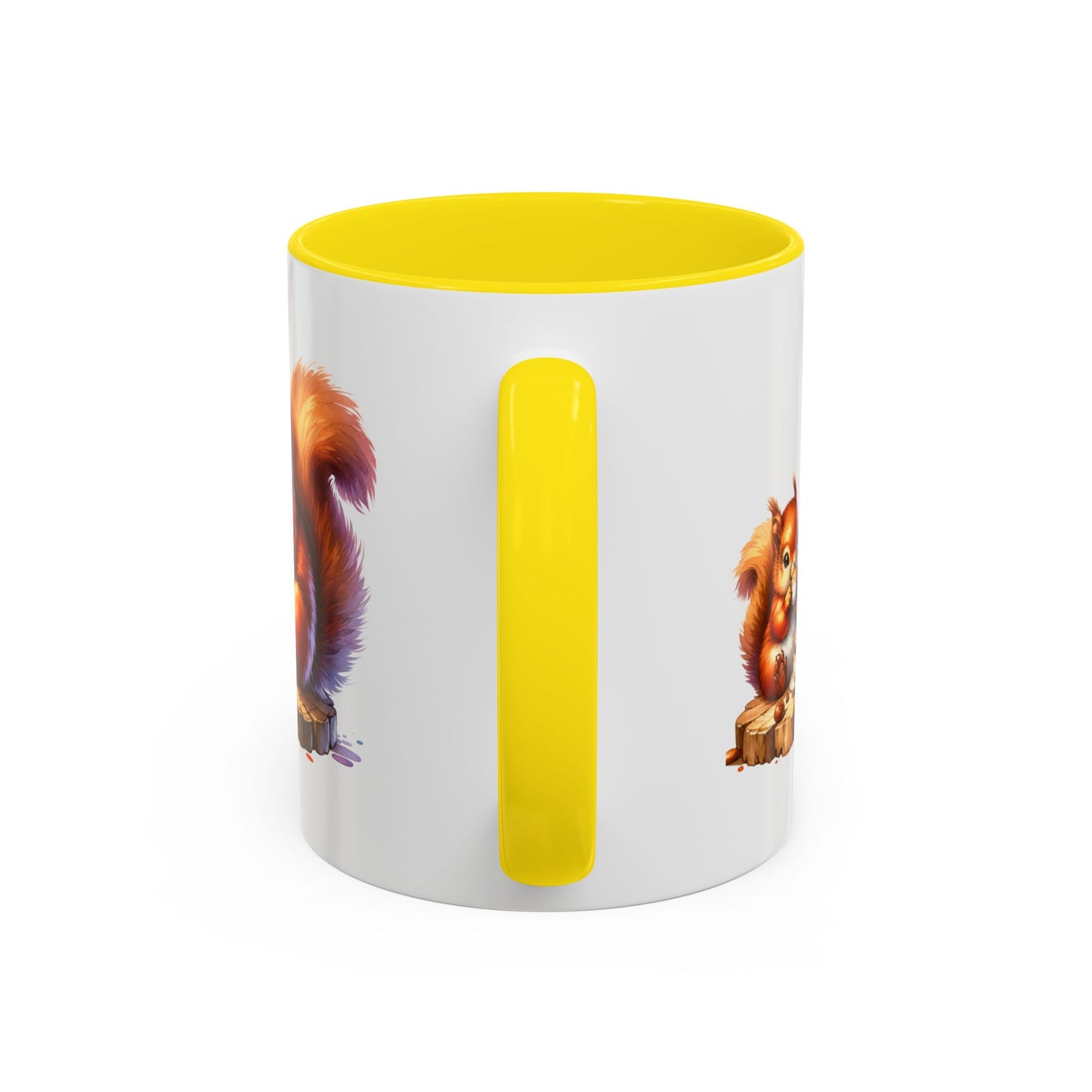 Whimsical Squirrel Coffee Mug - Perfect Gift for Animal Lovers, Cute Kitchen Decor, Hot Beverage Lover's Cup, Cozy Vibe Mugs