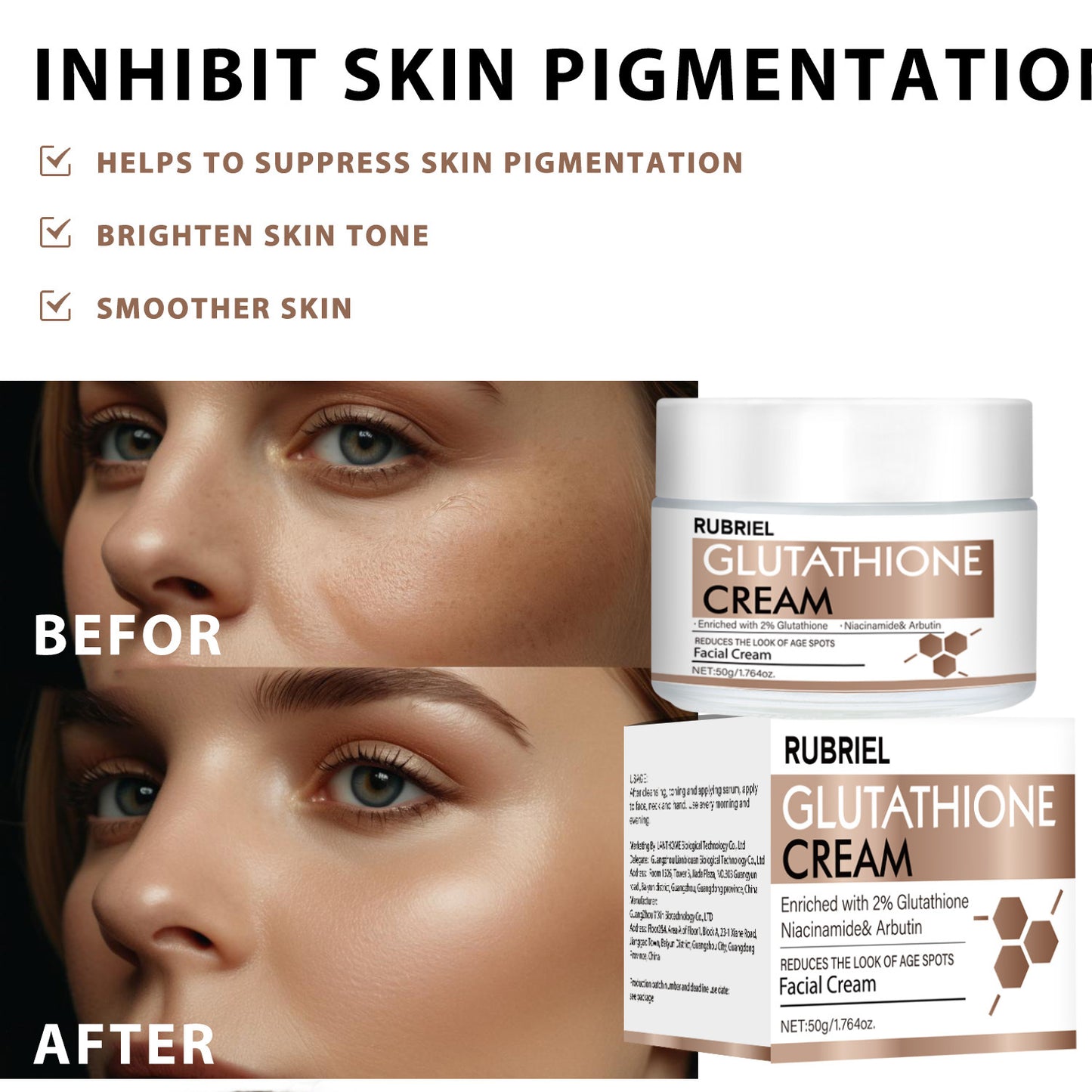 Glutathione Cream 50g