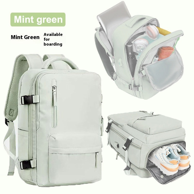 Women's Large Capacity Oversized Lightweight Multifunctional Luggage Backpack