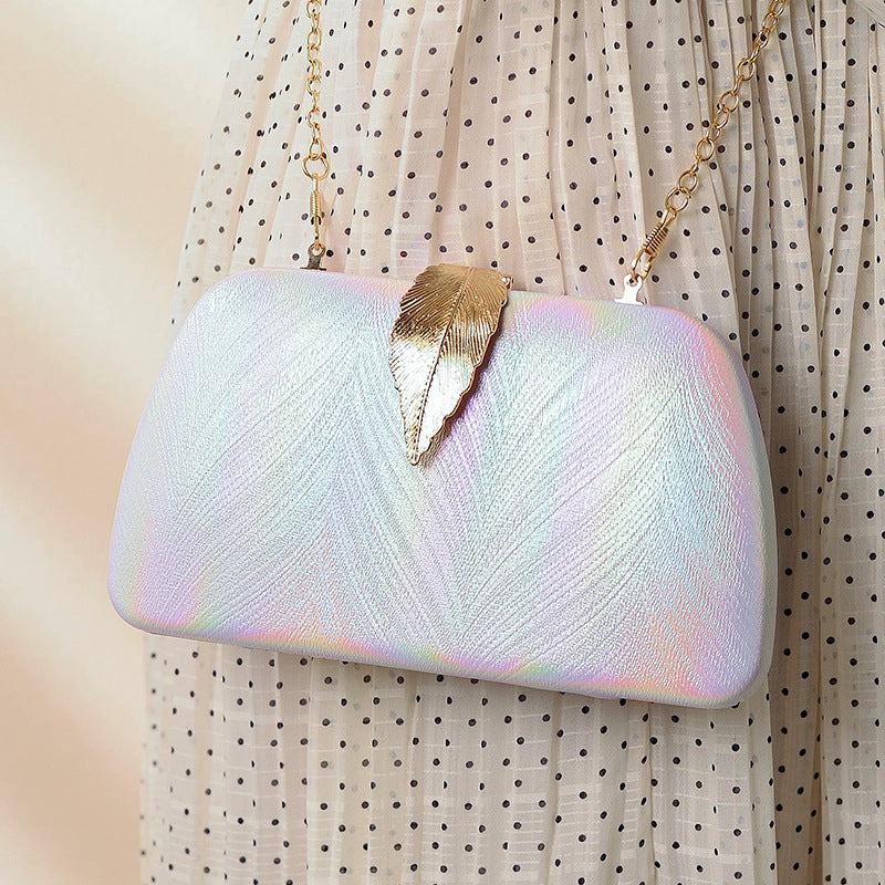 Leaves Dinner Bag Girls Disassembly Chain Phone Bag