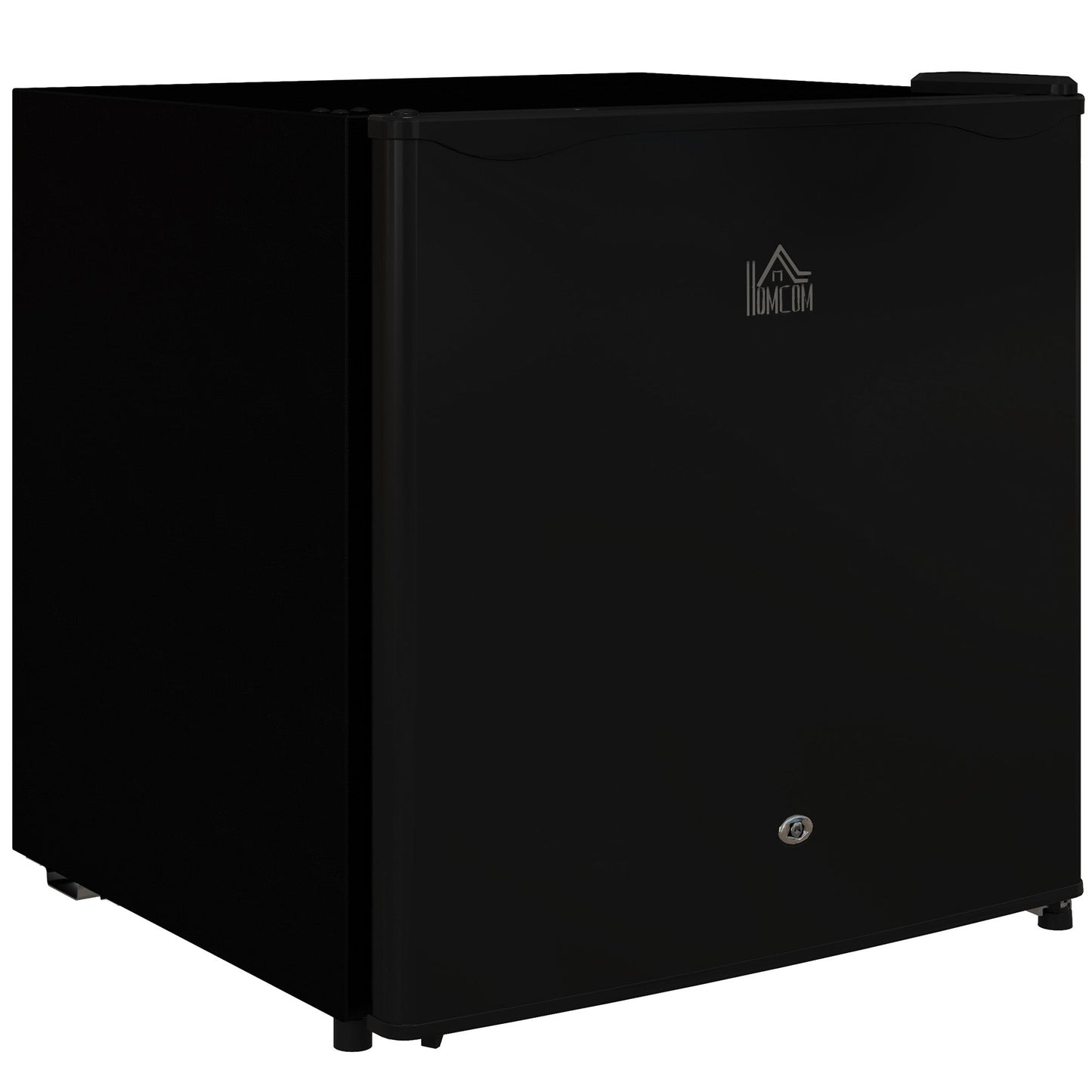 46 Litre Lockable Countertop Fridge - Black-0