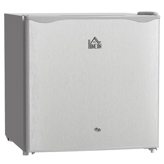 46 Litre Lockable Countertop Fridge - Grey-0