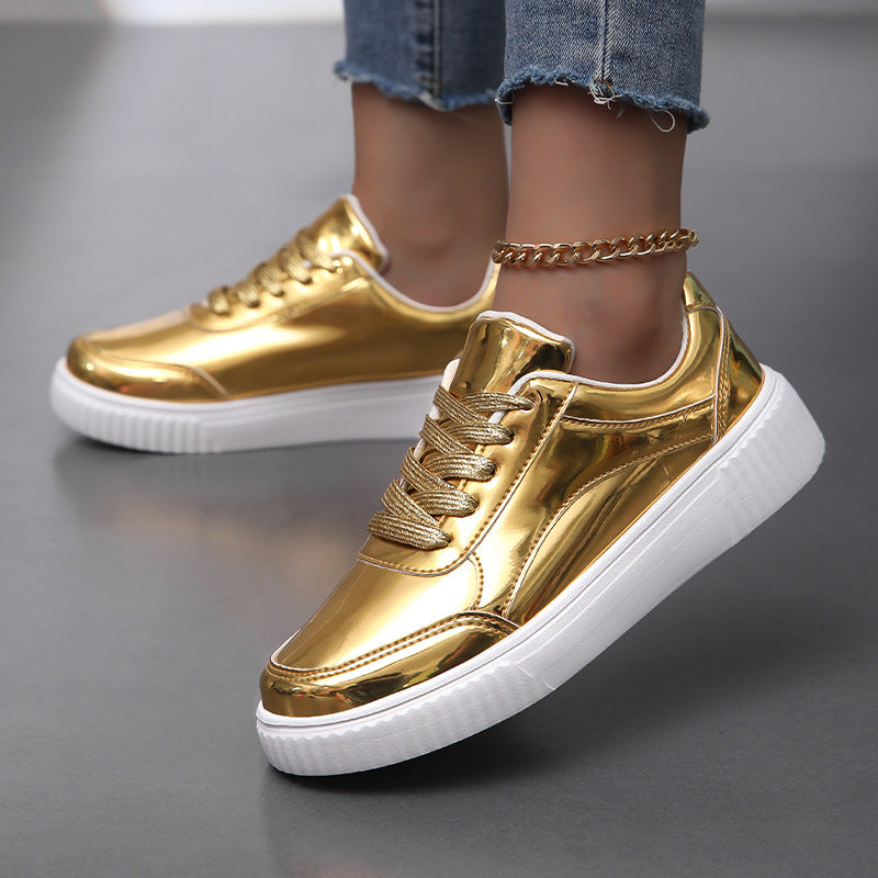 Thick-soled Sequins Fashion Sneaker