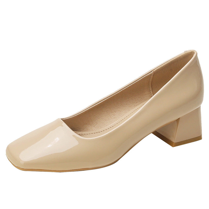 Lady Chunky Talons hauts Orteil Carré Doux Mary Jane Talons Hauts Store Hive UNIjuntos